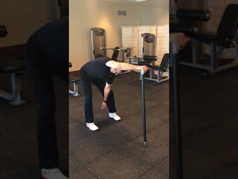 ‘Golf Club’ Lat Stretch
