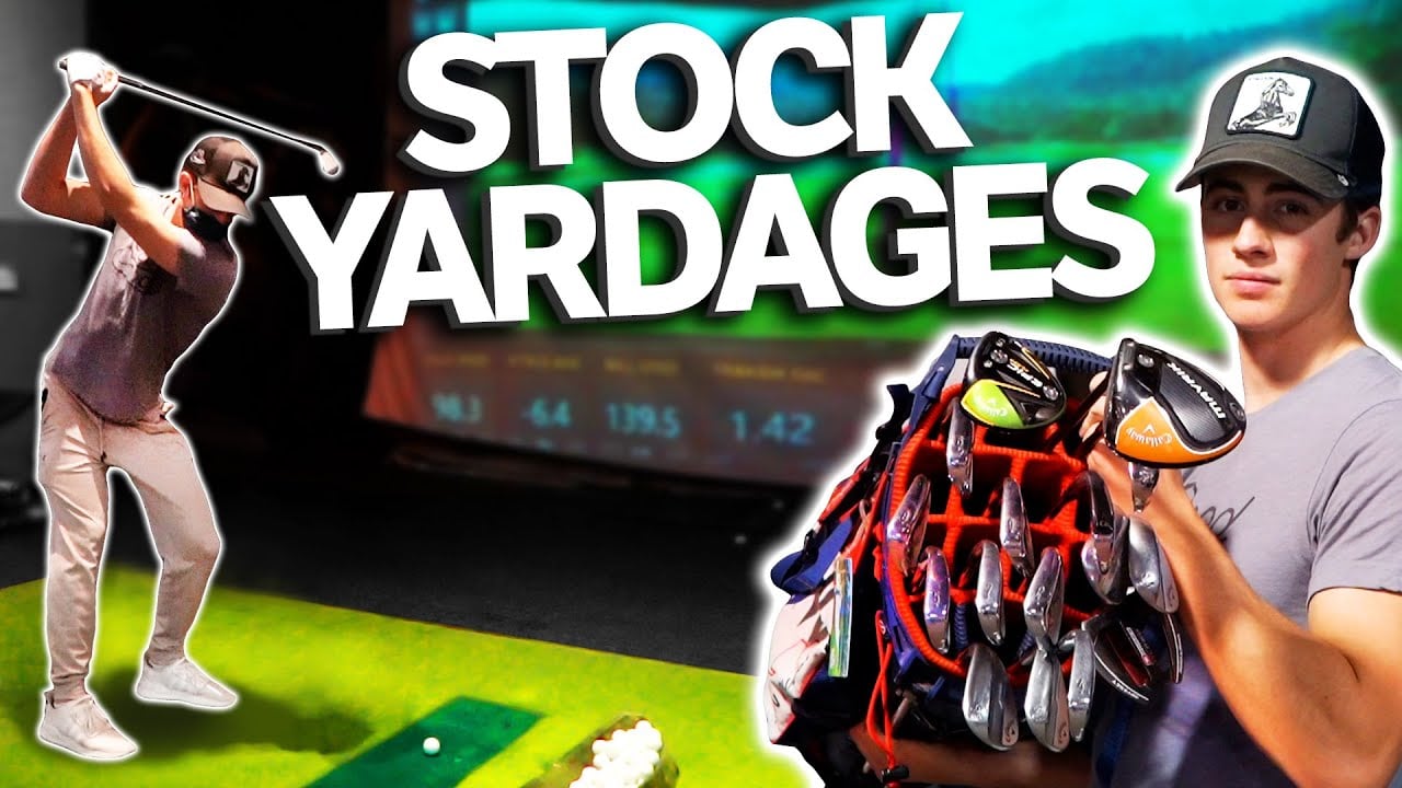 My AVERAGE Yardage For EVERY Club In My Golf Bag | GM GOLF